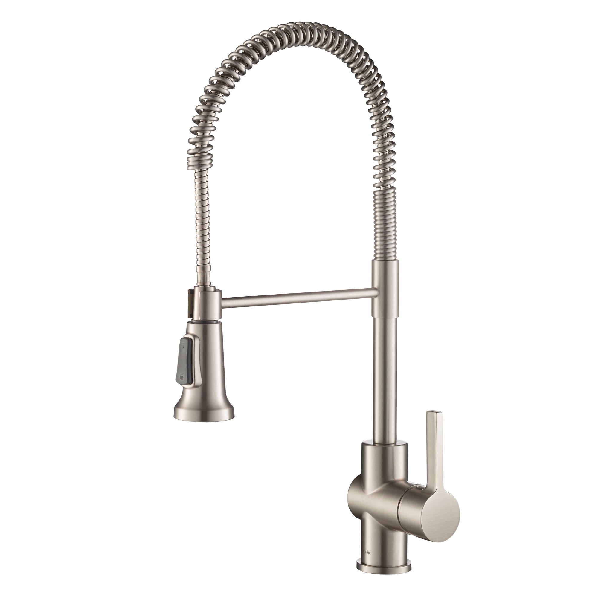 Kraus Britt Single Handle Commercial Kitchen Faucet with Dual Function Sprayhead