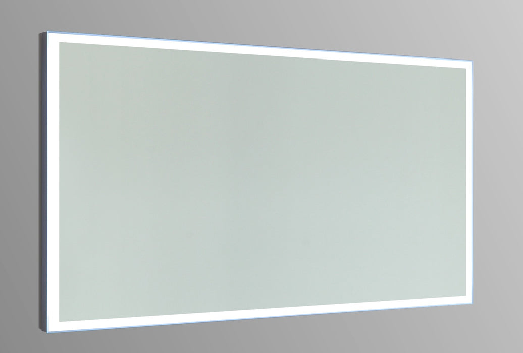 Frame 48" x 27" LED Bathroom Mirror with Touch Sensor