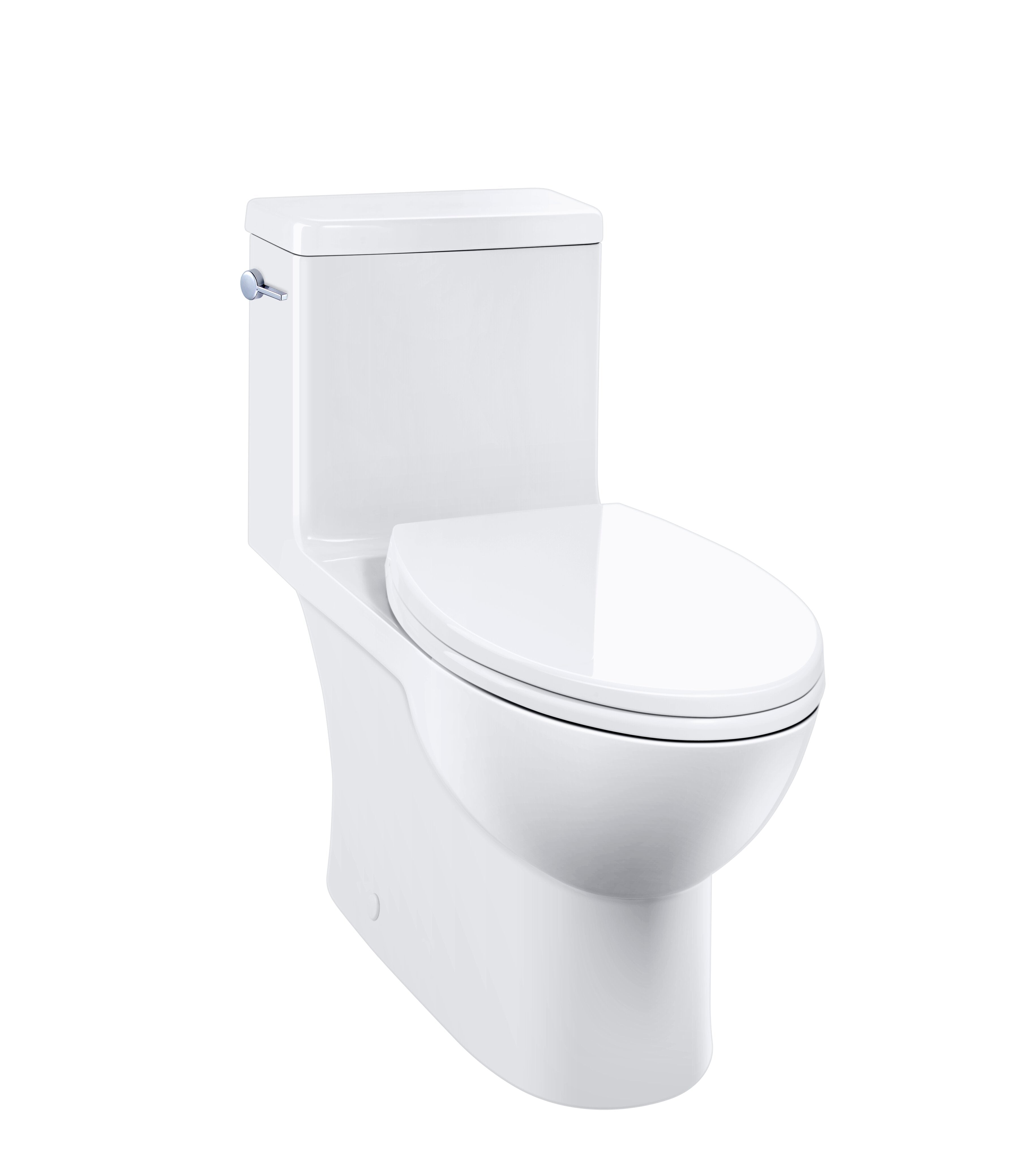 Caroma Caravelle Smart 270 1-Piece Toilet with Soft Closing Seat (Side Flush)